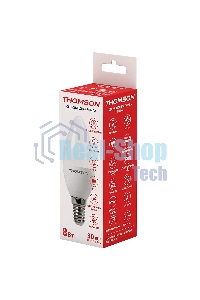 Лампа светодиодная Hiper THOMSON LED CANDLE 8W 670Lm E14 4000K TH-B2016