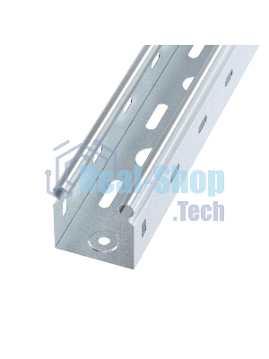 Лоток листовой перфорированный 50х50 L3000 сталь 0.6мм S3 ДКС SPL3505