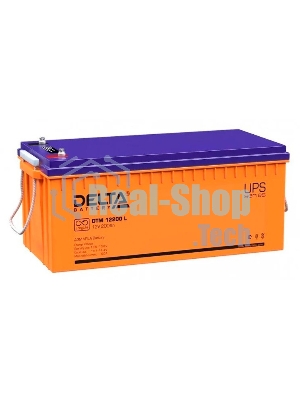 Батарея Delta DTM 12200 L (200 А\ч, 12В) свинцово- кислотный аккумулятор