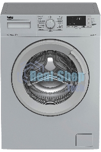 Стиральная машина Beko WSRE6512ZSS серебристый, загрузка фронтальная 6 кг, 1000 об/мин., класс: А