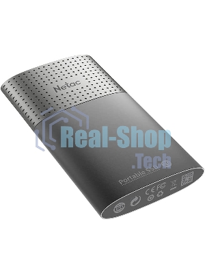 Внешний SSD Netac Z9, 1TB, USB 3.2 Gen 2 Type-C, R/W 550/480, черный