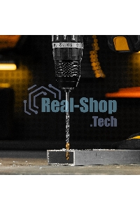 Сверло спиральное по металлу Denzel 6 х 139 мм, Р6М5, Golden Tip, удлиненное