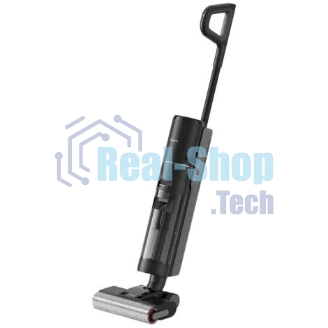 Пылесос моющий Dreame Wet and Dry Vacuum H12 Pro серый, питание от аккумулятора, 300 Вт, уборка влажная/сухая, пылесборник 0,9 л, работа от АКБ max - 35 мин