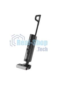 Пылесос моющий Dreame Wet and Dry Vacuum H12 Pro серый, питание от аккумулятора, 300 Вт, уборка влажная/сухая, пылесборник 0,9 л, работа от АКБ max - 35 мин