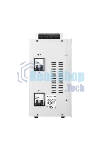 Стабилизатор напряжения настенный ExeGate Master Turbo AVS-15000 (15000ВА, вход 100-265В, цветной дисплей, выход 220В±8%, КПД 98%, 5 уровней защиты, задержка, усиленный метал.корпус, 1*Schuko+клем.колодка, RTL)