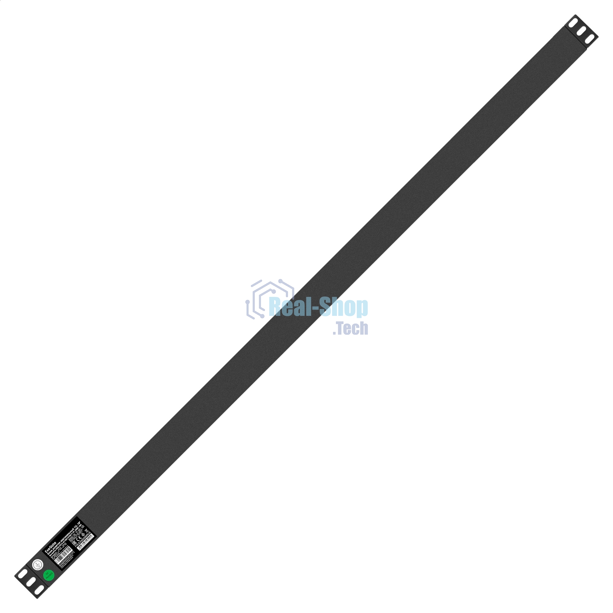 Вертикальный блок розеток с автоматом защиты ExeGate ServerPro PDU-V213 Al-10C1310S-T-1P (19