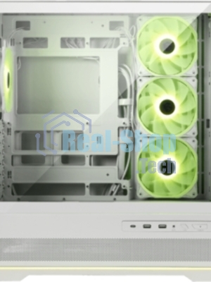 Компьютерный корпус MSI MAG Pano 110R PZ белый без БП ATX 6x120мм 7x140мм 2xUSB 3.0 1xUSB3.1 audio AirDuct bott PSU