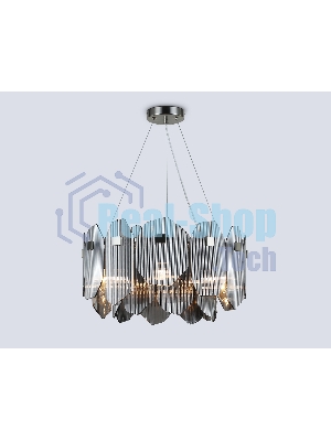 Светильник Ambrella light LH31201/6 SN/SM сатин никель/дымчатый E14*6 max 40W D510*270