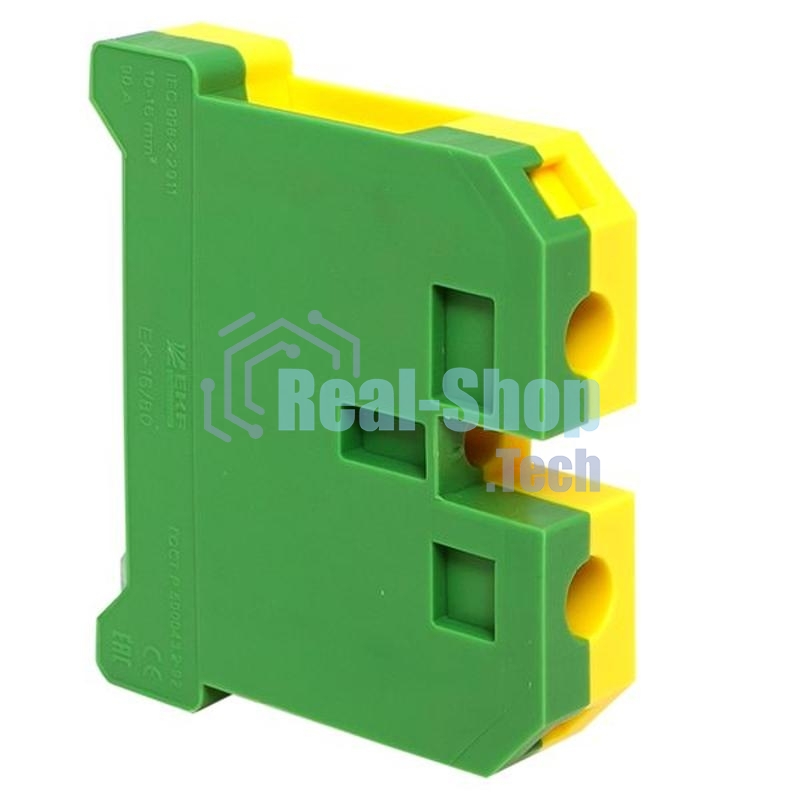 Колодка клеммная ЕК-16/80 JXB земля EKF plc-ek-16/80