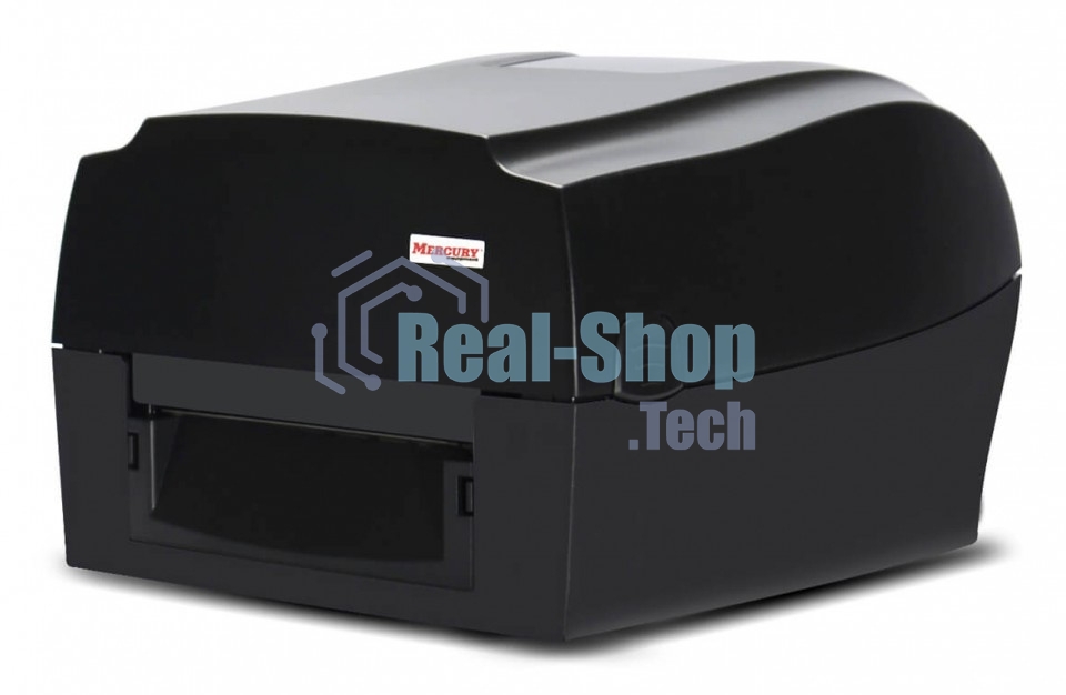 Термопринтер Mertech MPRINT TLP300 TERRA NOVA (для печ.накл.) 203 DPI стационарный черный