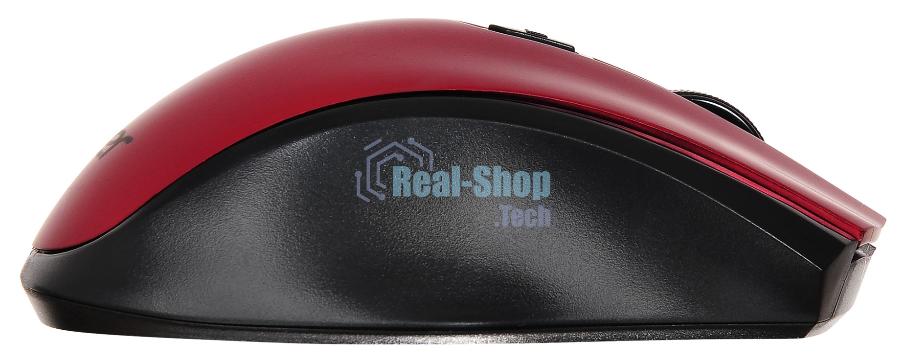 Мышь беспроводная Acer OMR032 черный/красный, 1600 dpi, радиоканал, USB, кнопки - 4