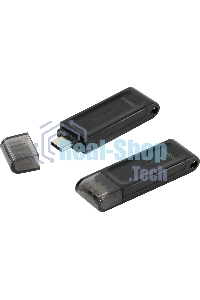 Флешка USB Kingston DataTraveler DT70 (DT70/128Gb), 128Gb, USB Type C, R/W 70/45, черный
