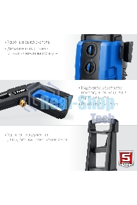 Мойка высокого давления Зубр 180 Атм, 2300 Вт, Профессионал