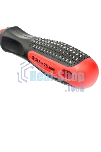 Отвертка Matrix Fusion, SL5,0 х 75 мм, CrV, 3-х компонентная рукоятка 