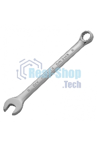 Ключ комбинированный Matrix, 8 мм, CrV, матовый хром