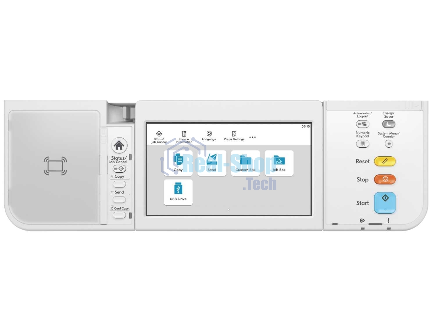 МФУ лазерное Kyocera ECOSYS MA4500ix (110C113NL0), A4, ч/б, печ. до 45 стр/мин., скан. до 60 стр/мин. (ч/б) 40 стр/мин. цвет, 1200 x 1200 dpi (печать) 600x600dpi (скан.), USB, RJ-45, Air Print, Mopria
