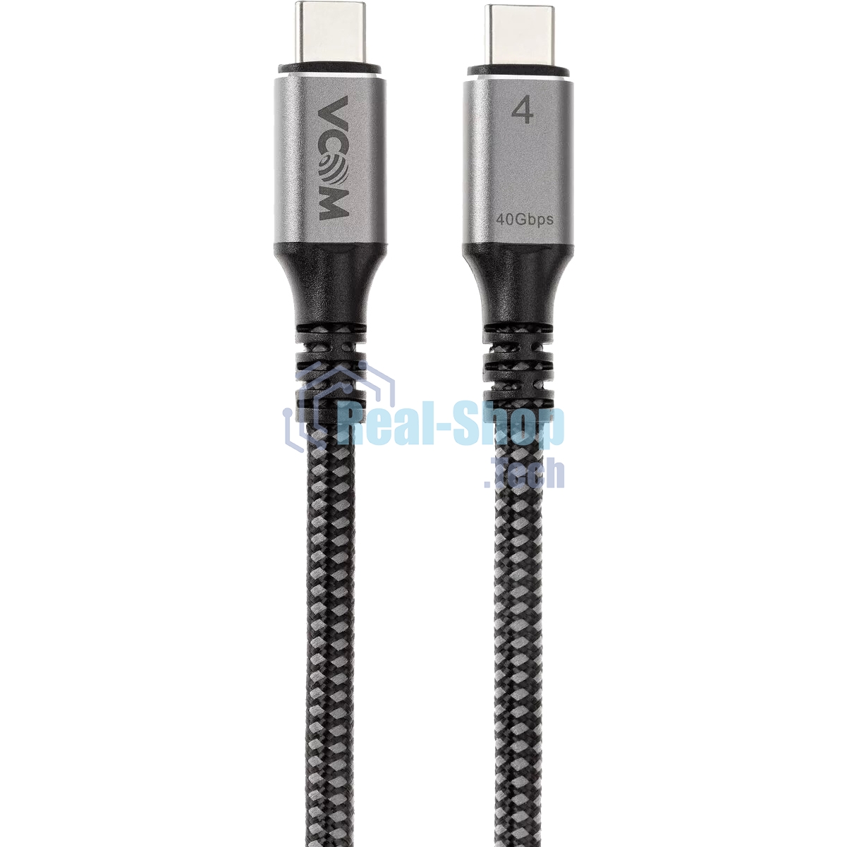 Кабель Thunderbolt4/USB4 Type-C, 5K@60Hz, 40Gbps, PD 100W, 5A, VCOM, 1.2м CU540M-1.2M