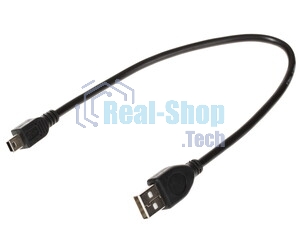 Кабель Gembird/Cablexpert USB 2.0, мультиразъем USB, AM/miniB 5P, 30см, пакет