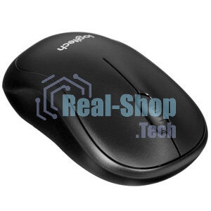 Мышь беспроводная Logitech B220 Silent черный, 1000 dpi, радиоканал, USB, кнопки - 3