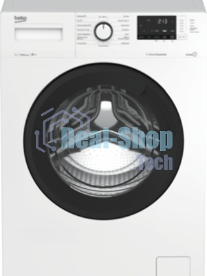 Стиральная машина Beko WSRE7612XAWI белый загрузка фронтальная 7 кг, 1200 об/мин., класс: А