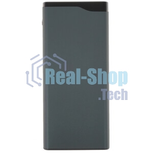 Портативный аккумулятор OLMIO QL-20, 20000mAh, 22.5W, QuickCharge3.0/PowerDelivery, LCD, серый