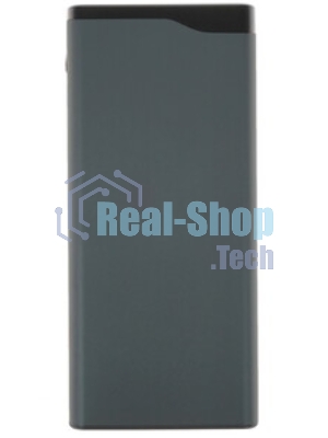 Портативный аккумулятор OLMIO QL-20, 20000mAh, 22.5W, QuickCharge3.0/PowerDelivery, LCD, серый