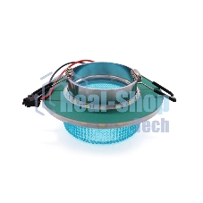 Светильник Ambrella light TN351 CH/BL хром/голубой GU5.3+3W (LED COLD) D95*45