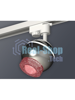 Светильник Ambrella light XT1104003 PSL/PI серебро полированное/розовый GU5.3 LED 3W 4200K (A2520, C1104, N7193)