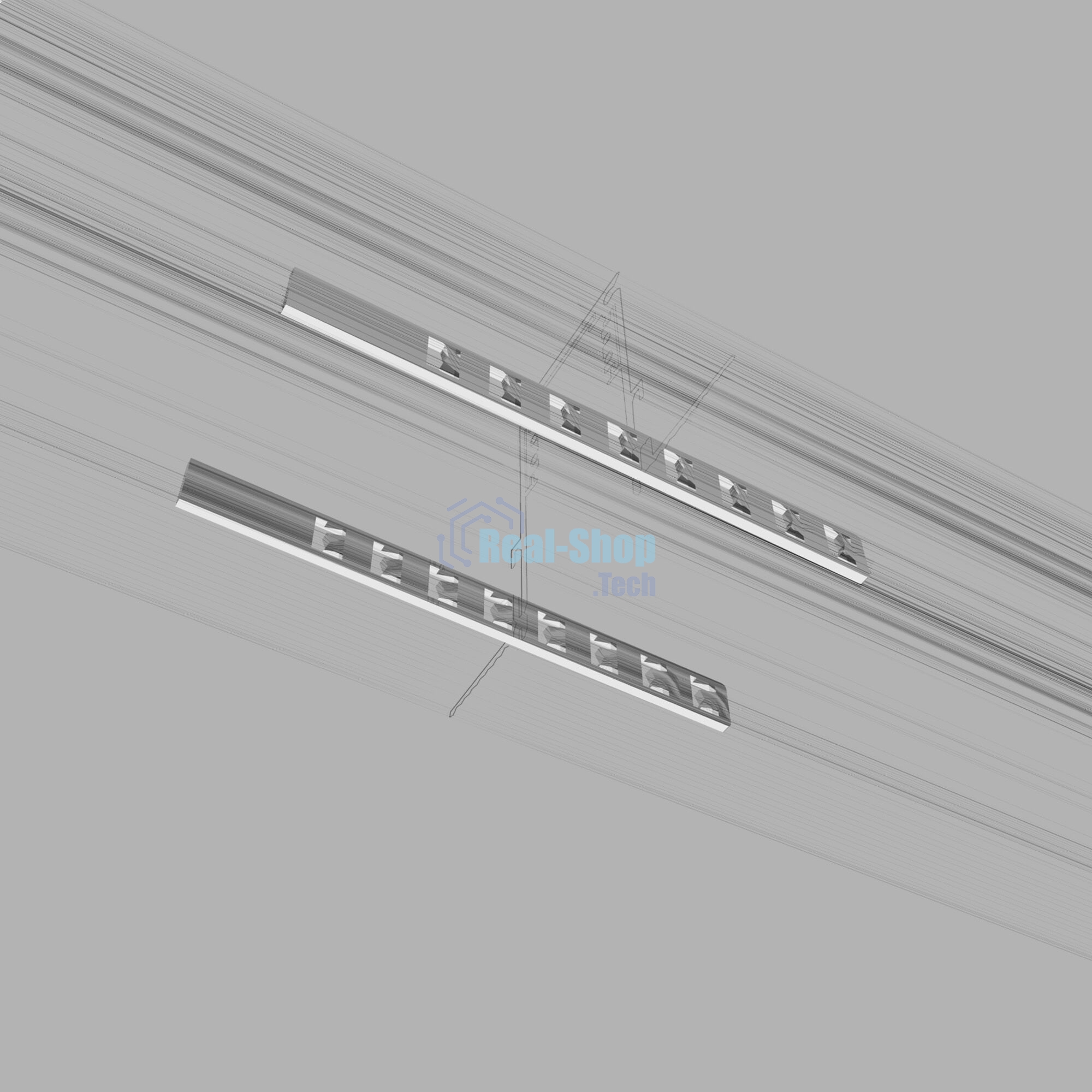 Slim Magnetic Соеденительная планка узкая для шинопровода 85100/00