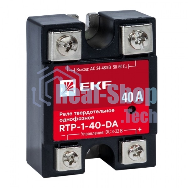 Реле твердотельное однофазное RTP-40-DA PROxima EKF rtp-1-40-da