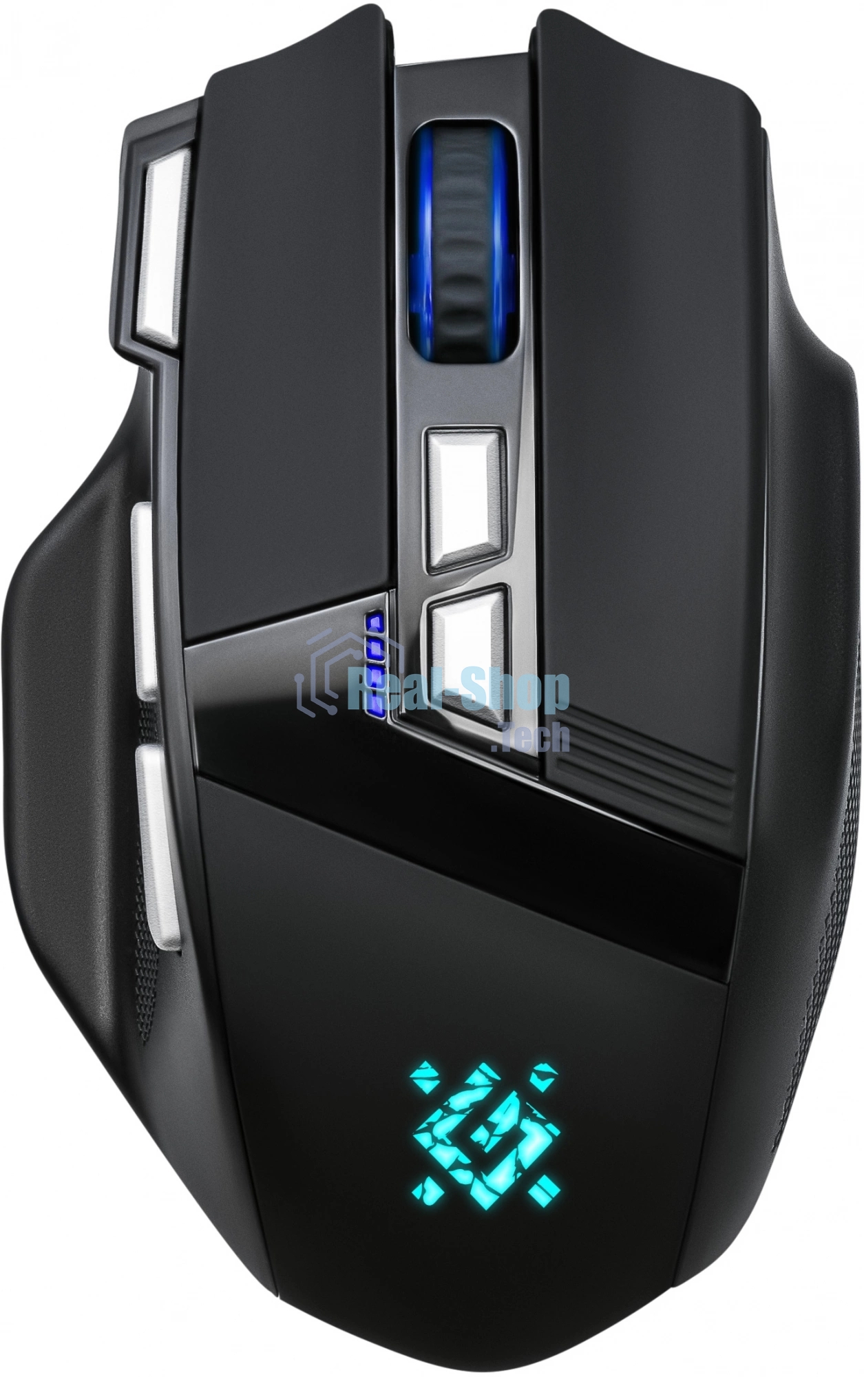 Мышь беспроводная Defender Knight GM-885 черный, 3200 dpi, радиоканал, USB, кнопки - 8