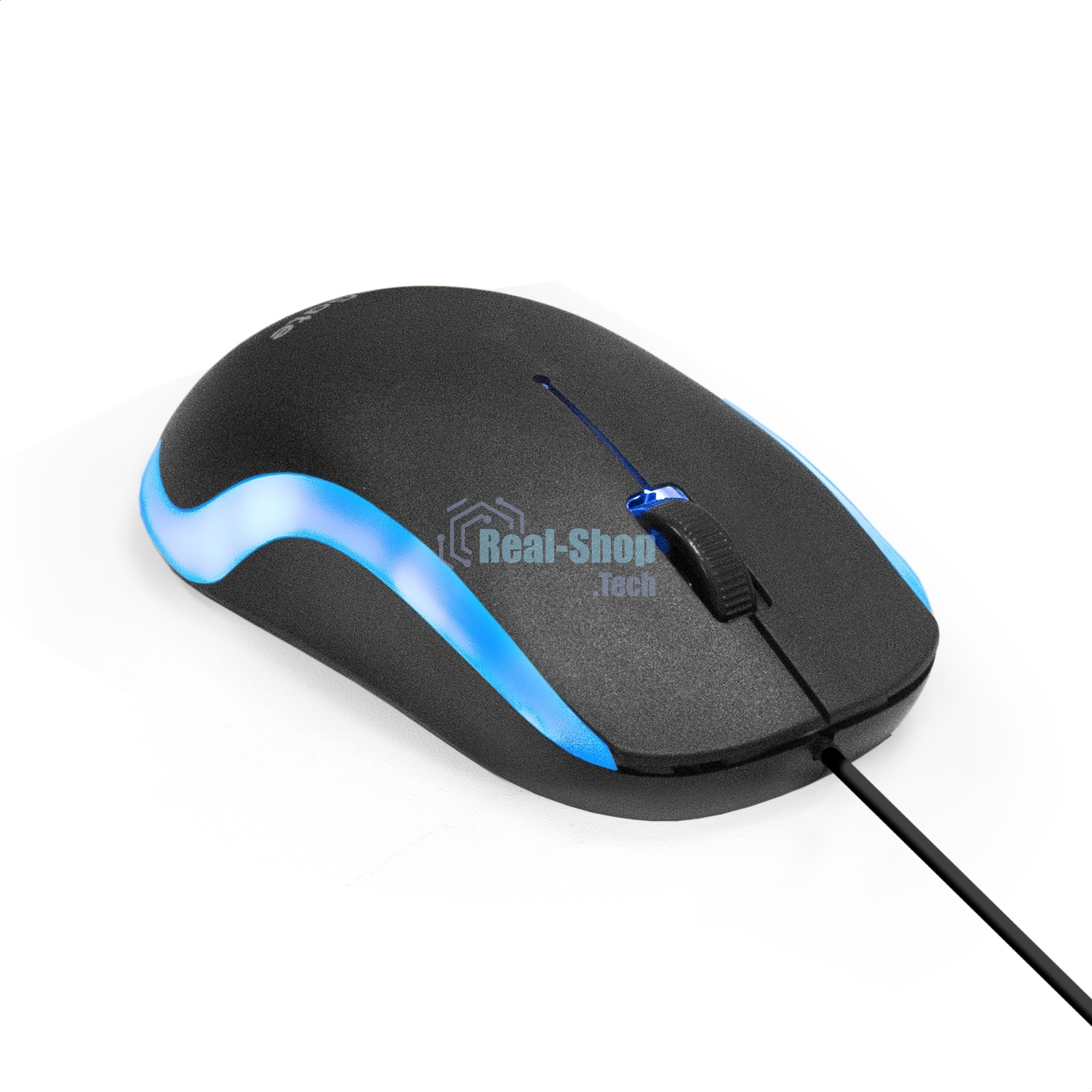 Мышь ExeGate Professional Standard M100 (USB, оптическая, 1200dpi, 3D, 3 кнопки (включая колесо прокрутки), длина кабеля 1,8м, черная, подсветка, RTL)