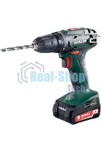 Дрель-шуруповерт аккумуляторная Metabo BS 14.4 602206550, Аккумуляторный, 14.4В, 2 АКБ, Кейс