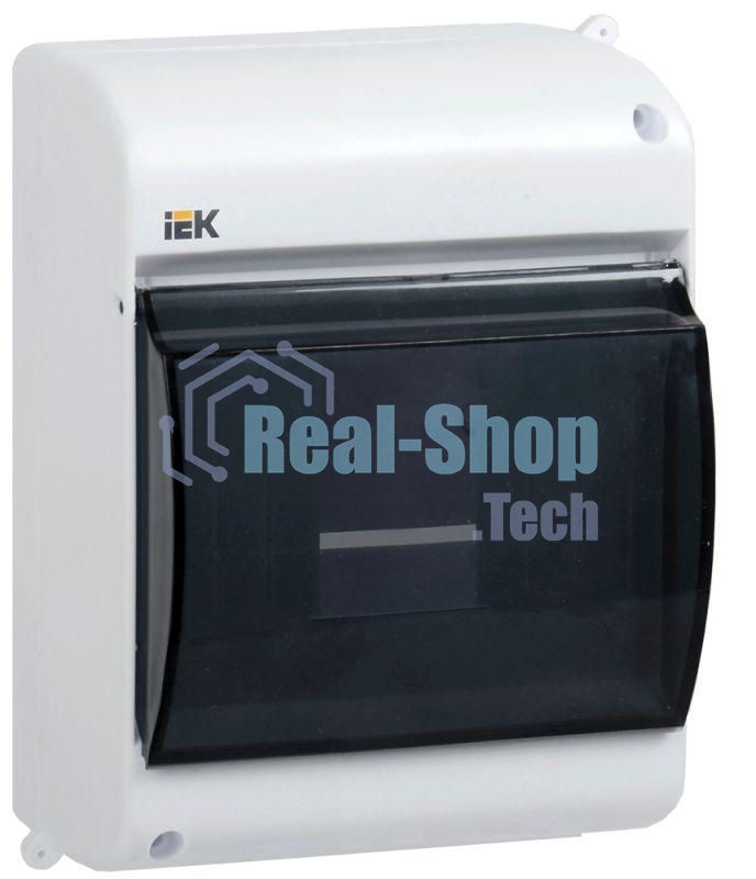 Бокс ОП КМПн 2/4 для 4 авт. выкл. прозр. крышка IP30 ИЭК MKP42-N-04-30-12