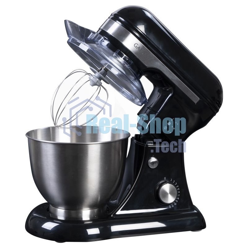 Миксер Galaxy Line GL 2230, черный, планетарный, 700 Вт, 12 скоростей