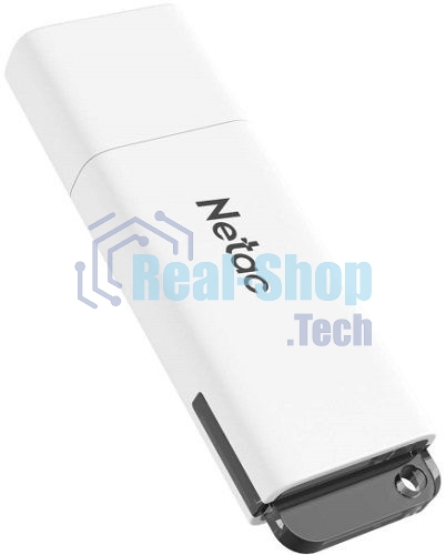 Флешка USB Netac U185 NT03U185N-032G-20WH, 32Gb, USB 2.0