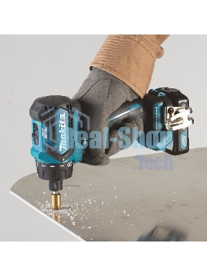 Дрель-шуруповерт Makita DF032DWAE, 12 В, 2 Ач, 35 Нм, бесщеточный