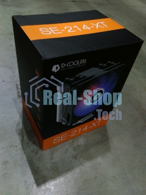 Кулер ID-COOLING. SE-214-XT черный 120мм алюминий/медь 1500rpm 27db 4-pin 180W 150мм