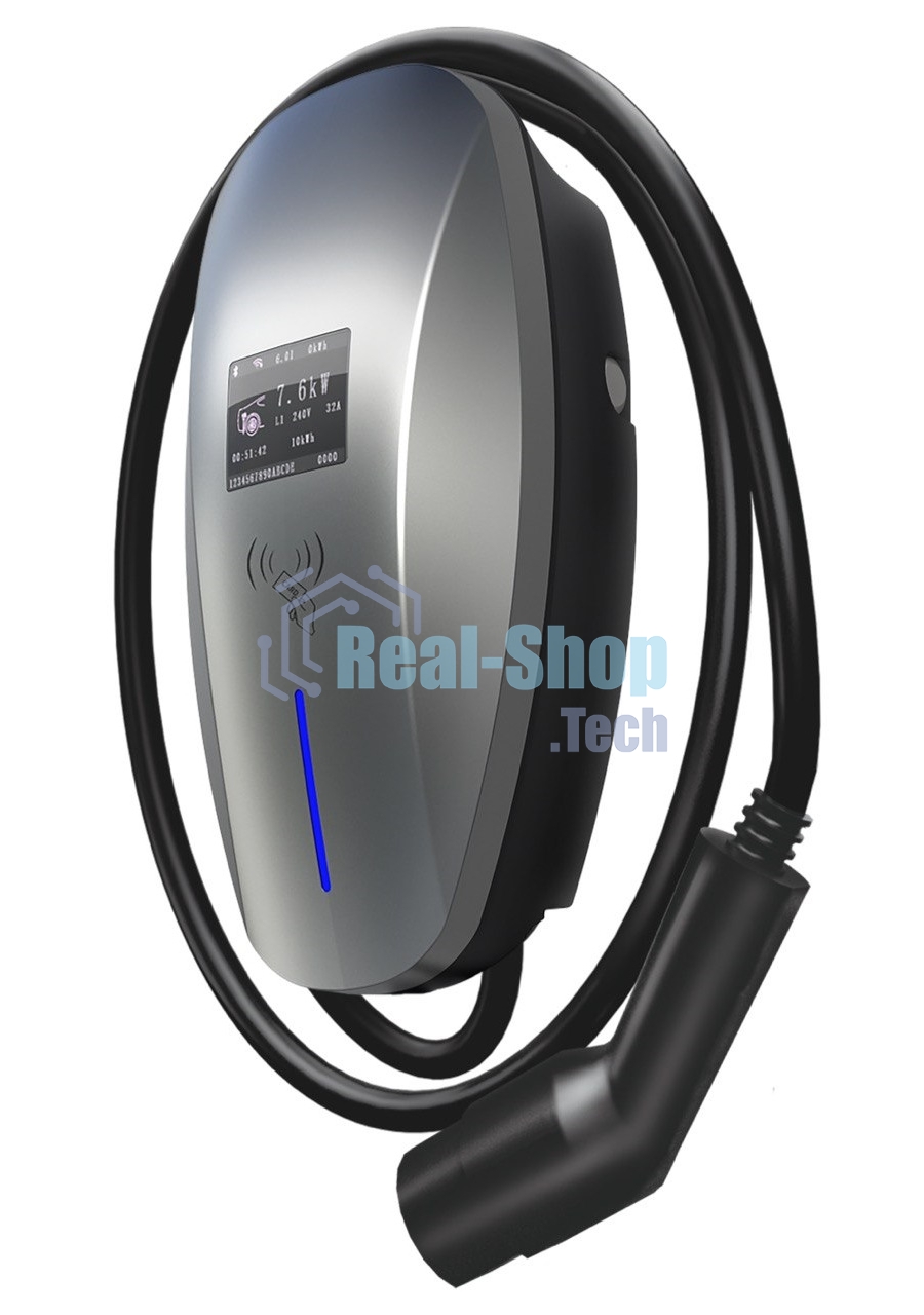 Зарядная станция S'OK 7kW WIFI APP OCPP1.6J RFID GbT (SHM10132GbT7KW-5)