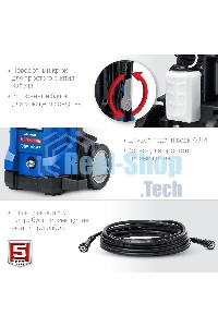 Мойка высокого давления Зубр 180 Атм, 2300 Вт, Профессионал