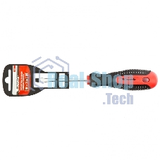 Отвертка Matrix Fusion, SL5,0 х 75 мм, CrV, 3-х компонентная рукоятка 