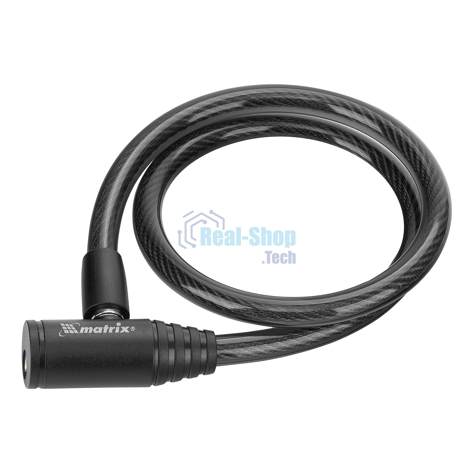 Замок тросовый универсальный Matrix, 10 х 650 мм