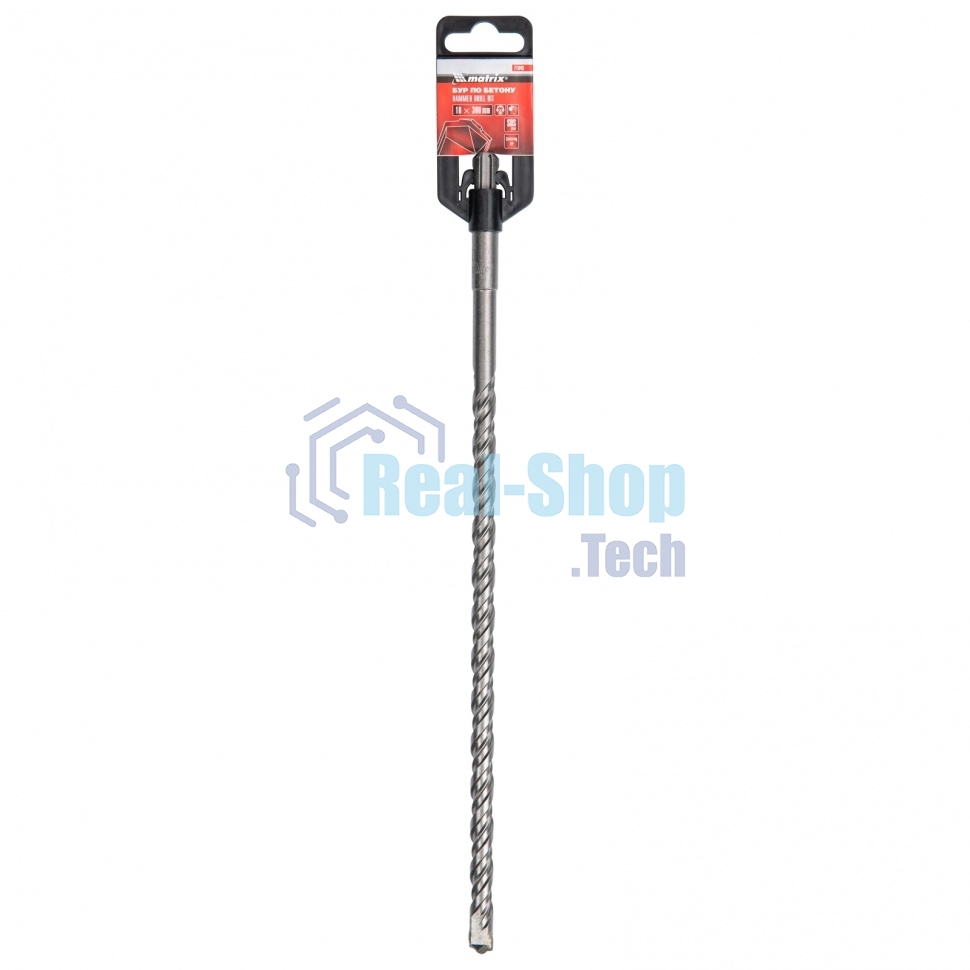 Бур Matrix по бетону, 10 x 300 мм, SDS PLUS