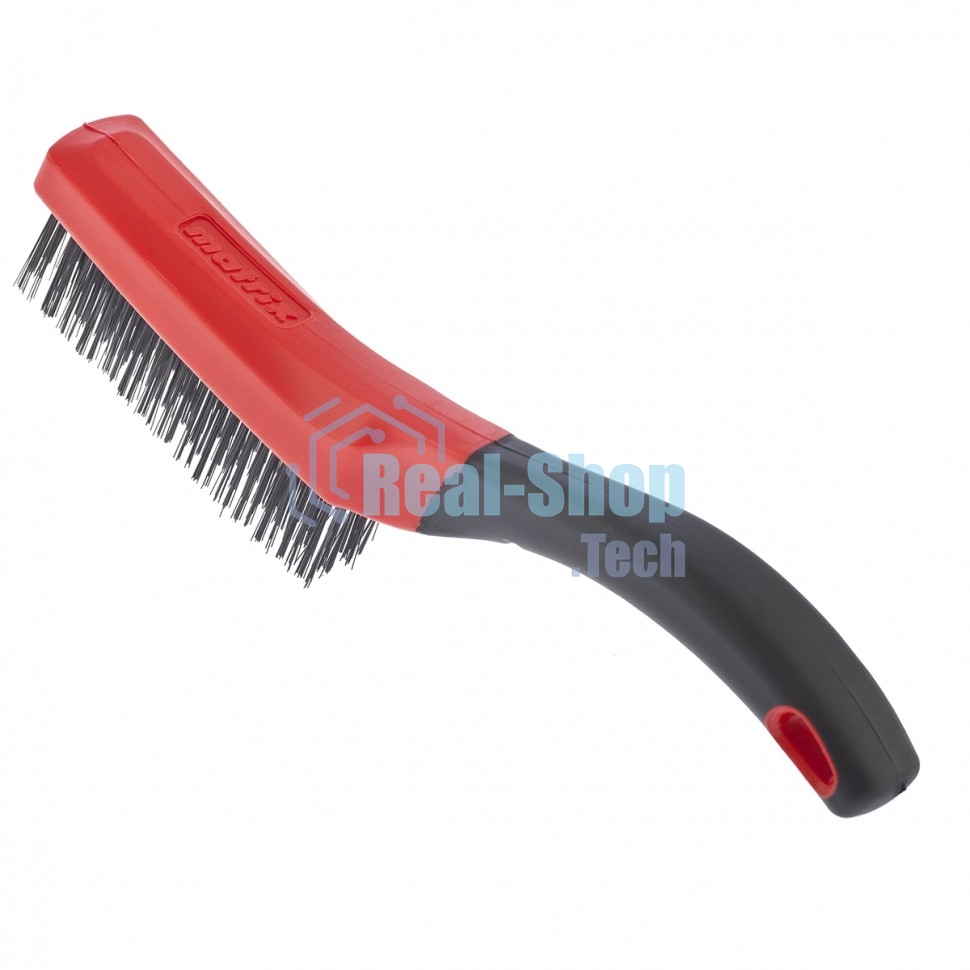 Щетка Matrix зачистная 4-х рядная, двухкомпонентная рукоятка