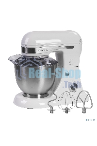 Миксер Galaxy Line GL 2230, белый, планетарный, 700 Вт, 12 скоростей