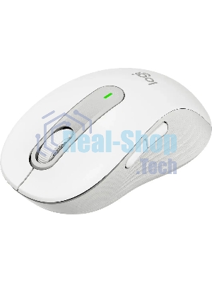 Мышь беспроводная Logitech Signature M650 белый, 4000 dpi, радиоканал, Bluetooth, USB, кнопки - 5