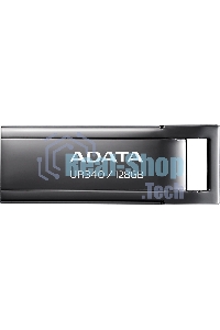 Флешка USB ADATA UR340 (AROY-UR340-128GbK), 128Gb, USB 3.2, R/W 100/30, черный