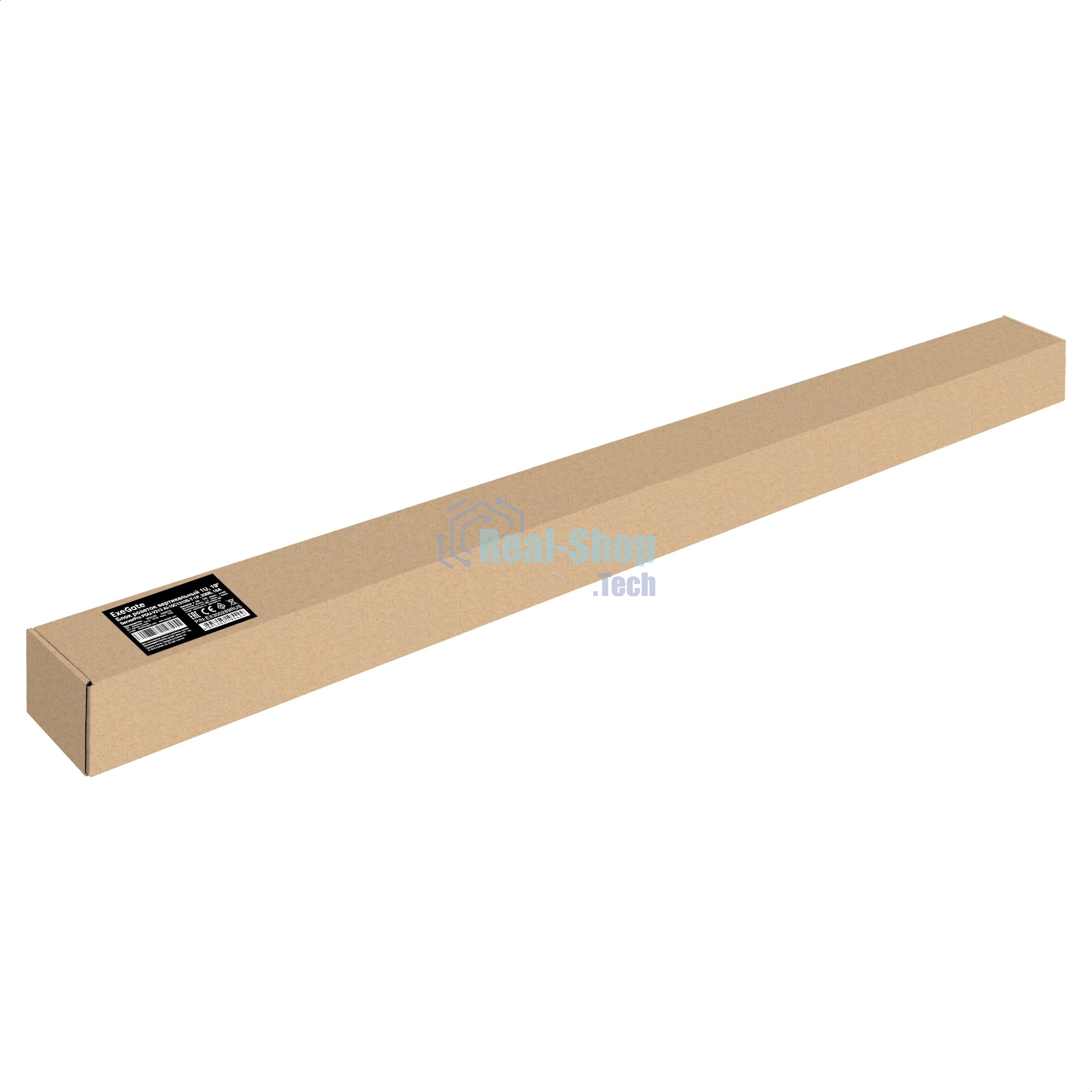 Вертикальный блок розеток с автоматом защиты ExeGate ServerPro PDU-V213 Al-10C1310S-T-1P (19