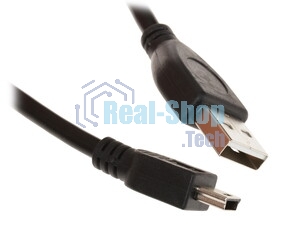 Кабель Gembird/Cablexpert USB 2.0, мультиразъем USB, AM/miniB 5P, 30см, пакет