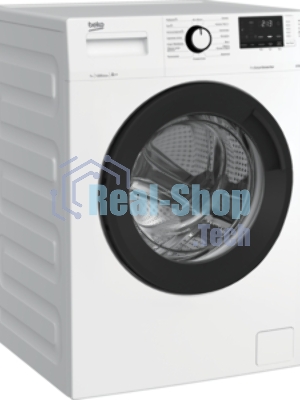 Стиральная машина Beko WSRE7612XAWI белый загрузка фронтальная 7 кг, 1200 об/мин., класс: А